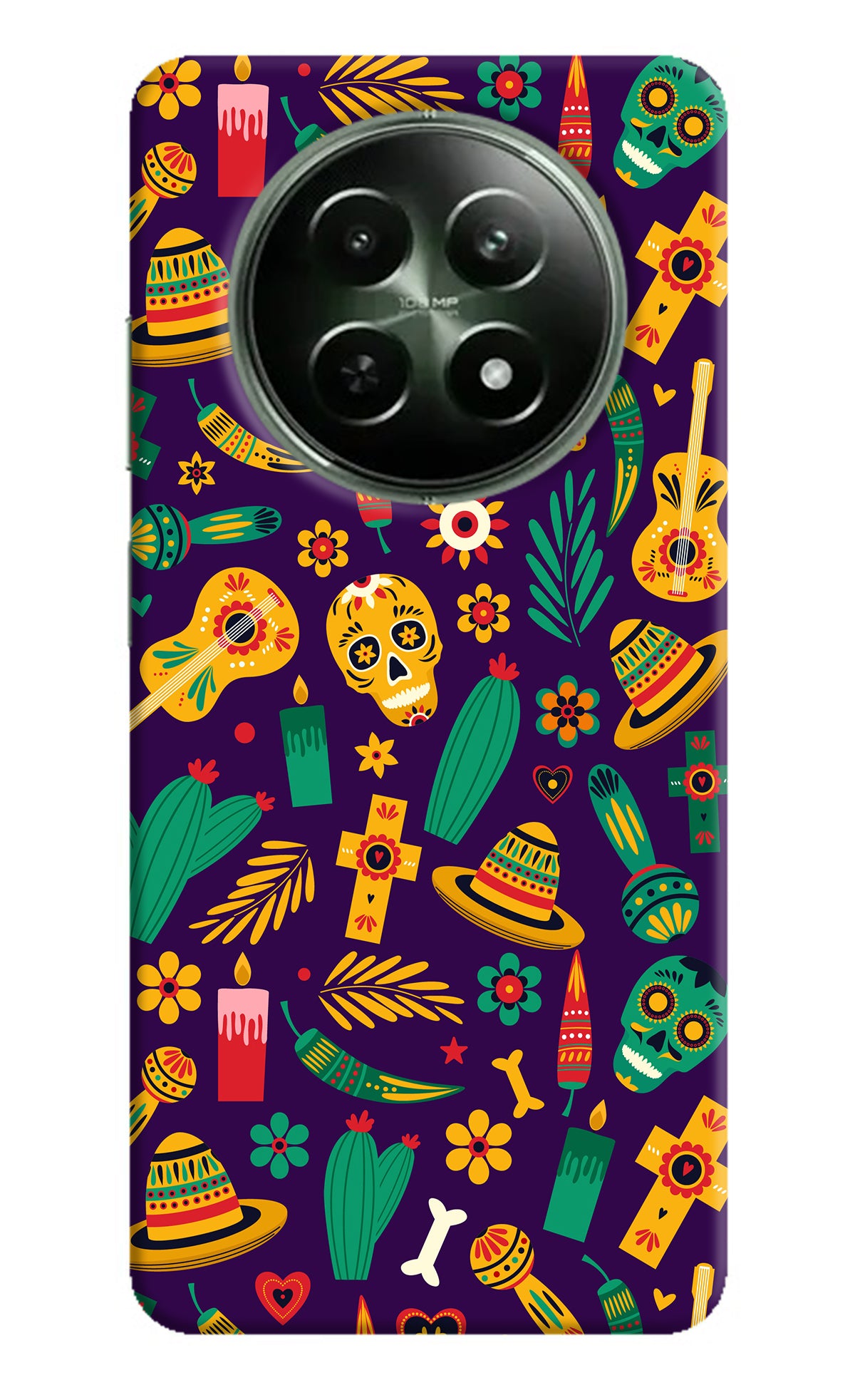 Mexican Artwork Realme 12 5G Back Cover