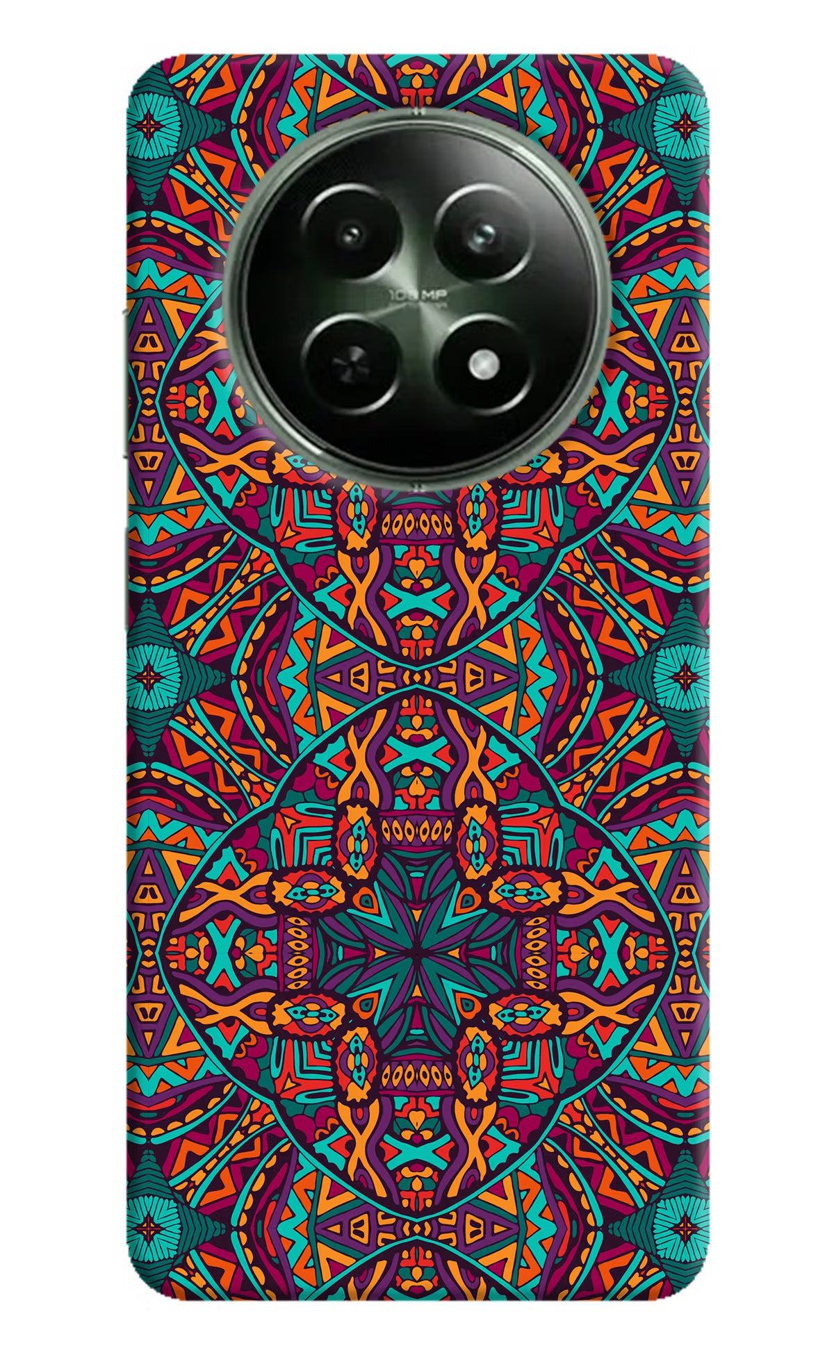 Colour Mandala Realme 12 5G Hard Case Back Cover by Casekaro