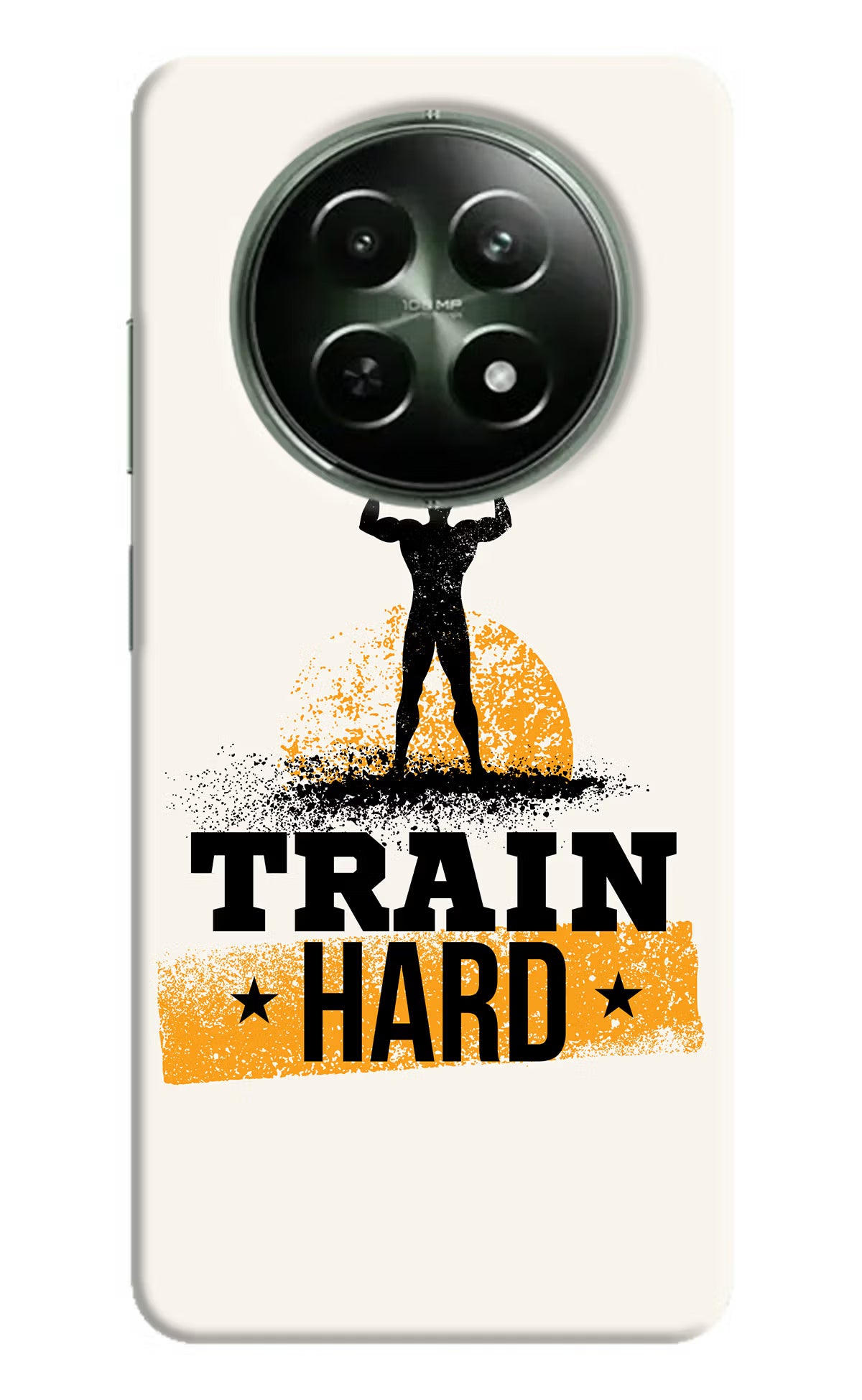 Train Hard Realme 12 5G Hard Case Back Cover by Casekaro