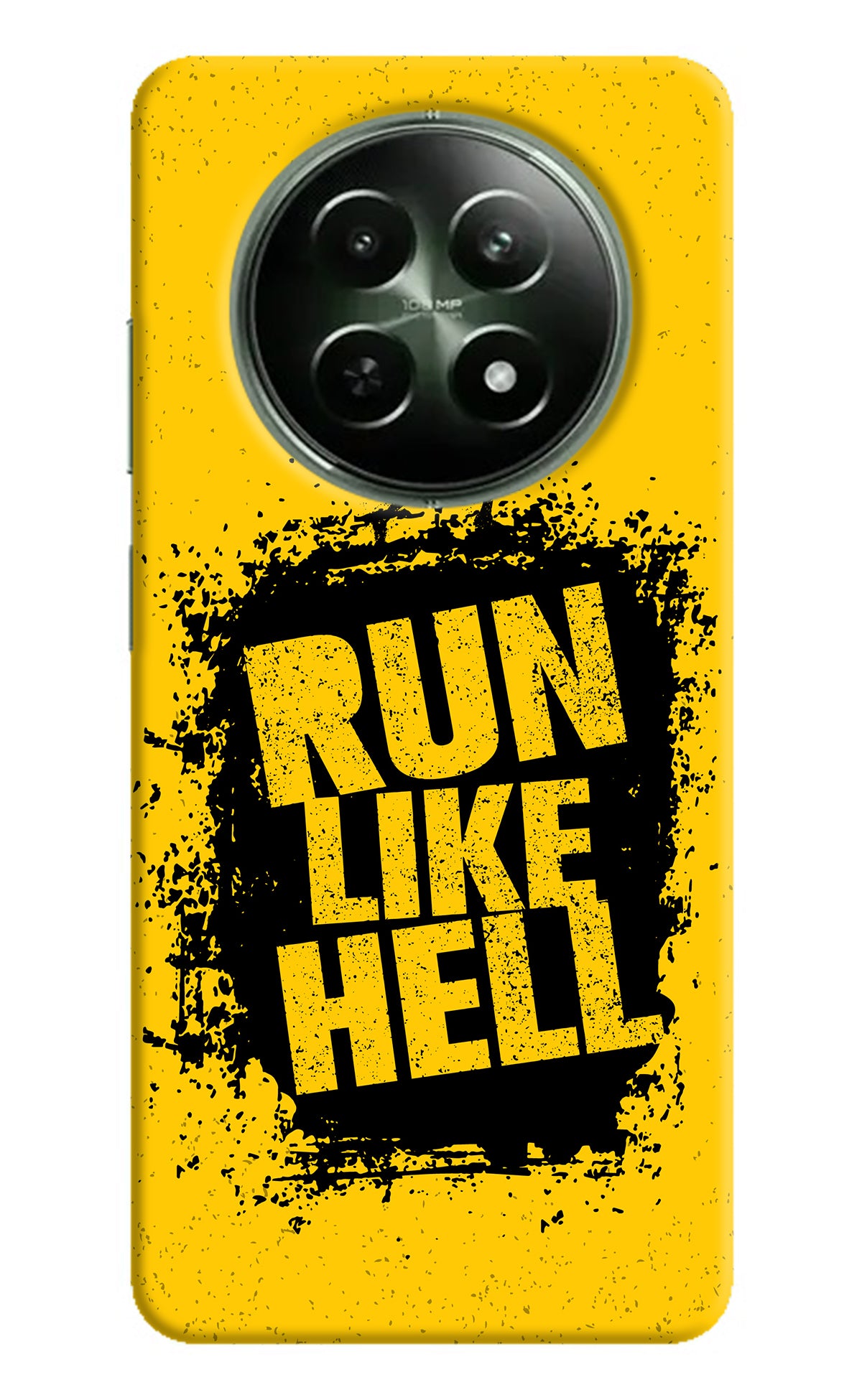 Run Like Hell Realme 12 5G Back Cover