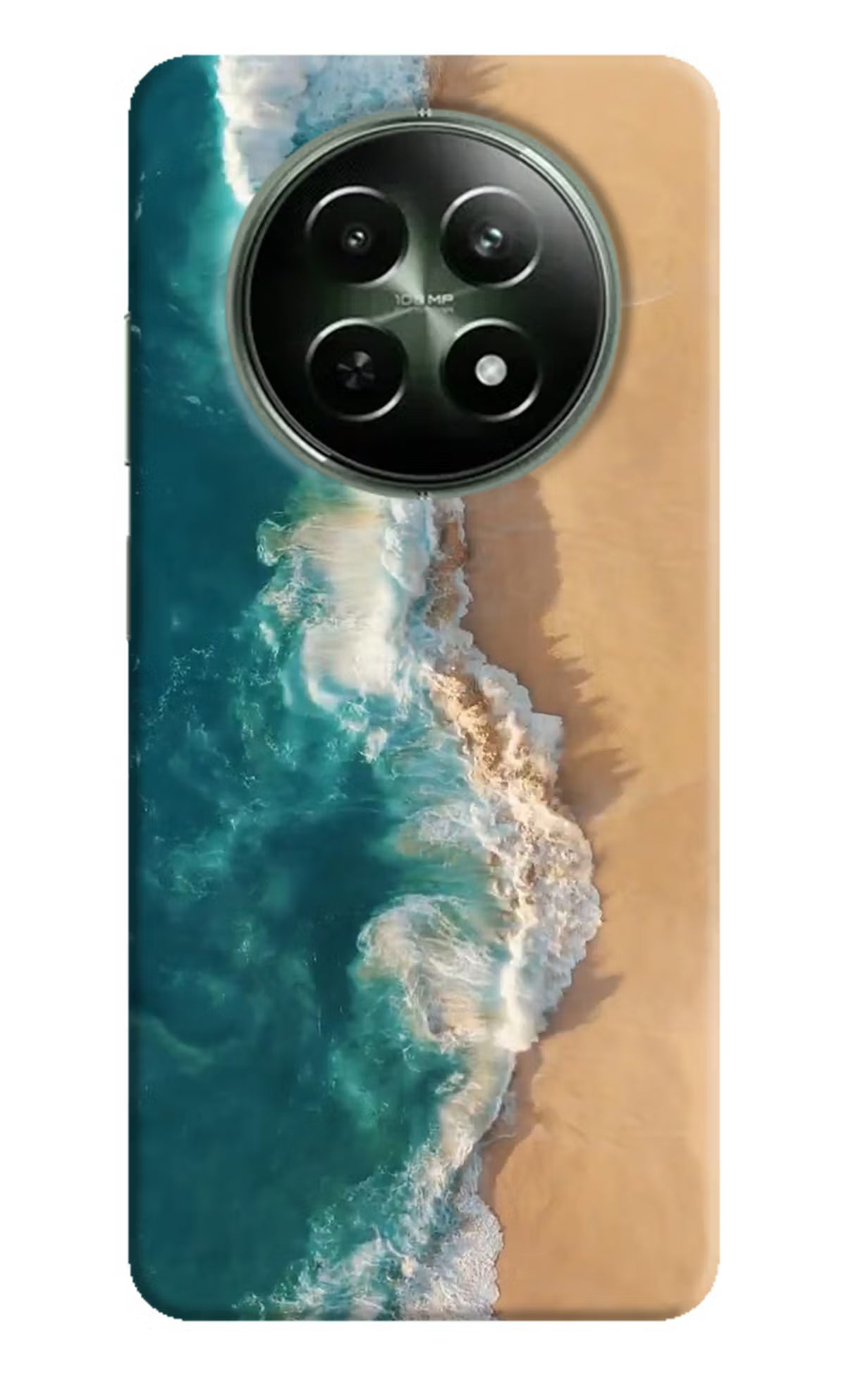Ocean Beach Realme 12 5G Hard Case Back Cover by Casekaro