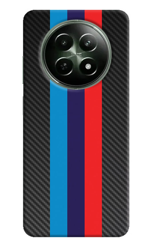 BMW Stripes Pattern Realme 12 5G Hard Case Back Cover by Casekaro