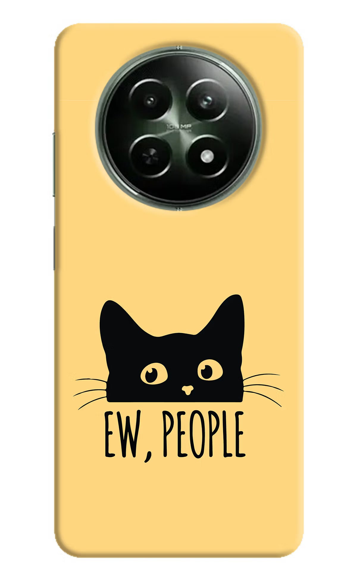 Ew People Catitude Realme 12 5G Hard Case Back Cover by Casekaro