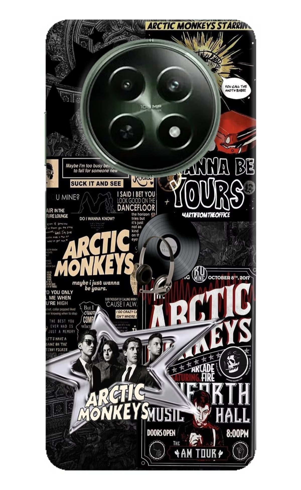 Arctic Monkeys Realme 12 5G Hard Case Back Cover by Casekaro