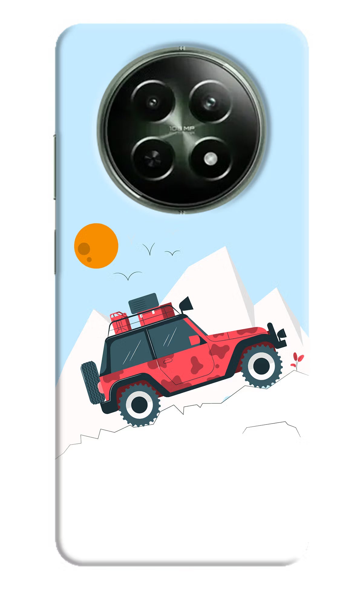 Mountain Trail Beast Realme 12 5G Hard Case Back Cover by Casekaro