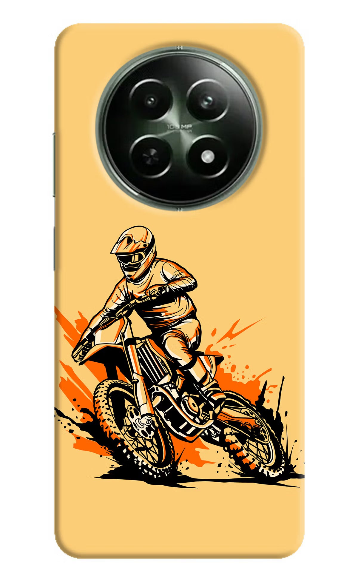 Off-Road Fury Realme 12 5G Hard Case Back Cover by Casekaro