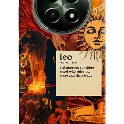 Leo Zodiac Realme 12 5G Hard Case Back Cover by Casekaro