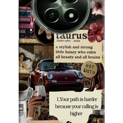 Taurus Zodiac Realme 12 5G Hard Case Back Cover by Casekaro