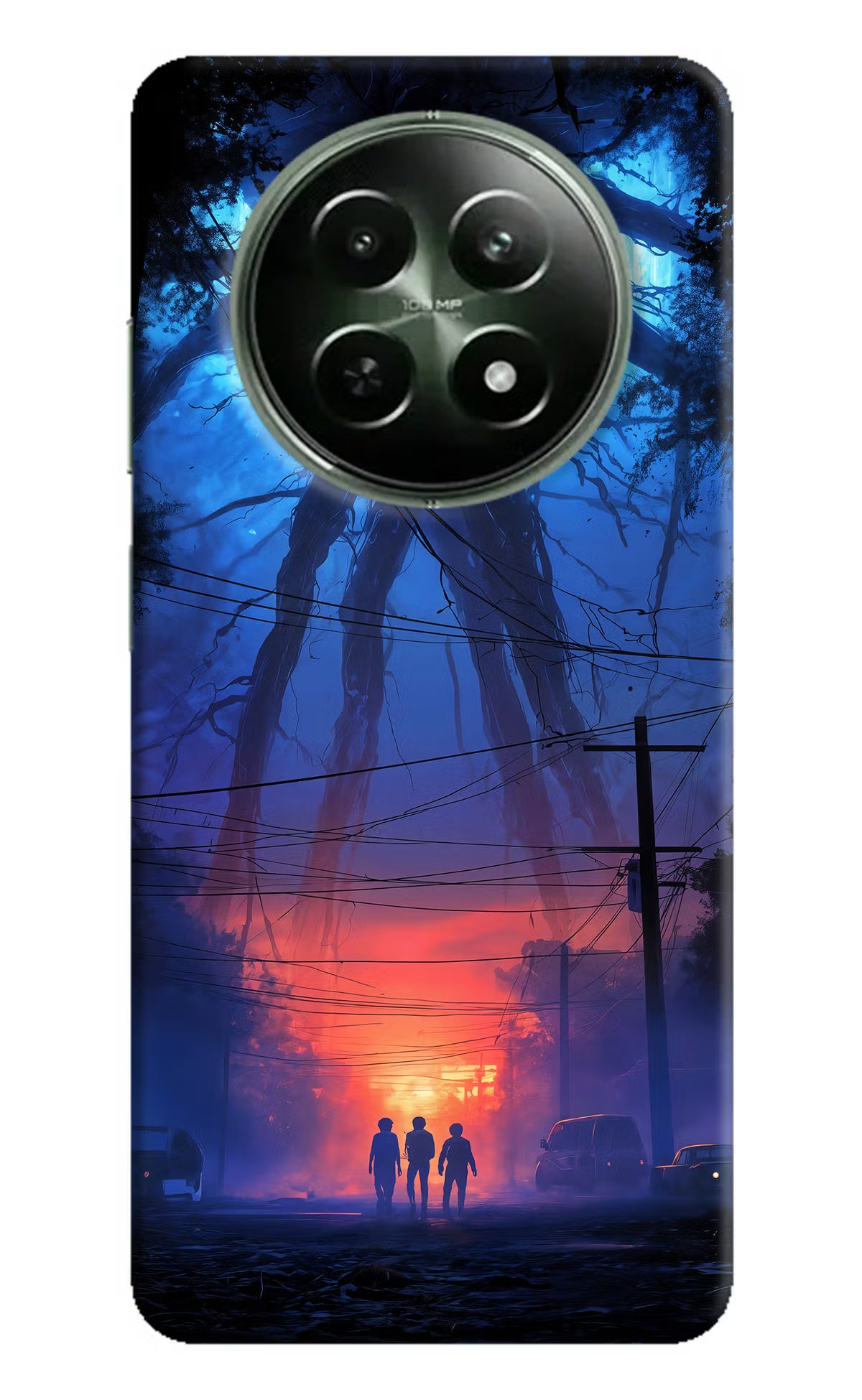 Ordinary Things Shadow Realme 12 5G Hard Case Back Cover by Casekaro