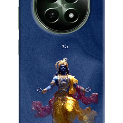 Cosmic Krishna Realme 12 5G Hard Case Back Cover by Casekaro