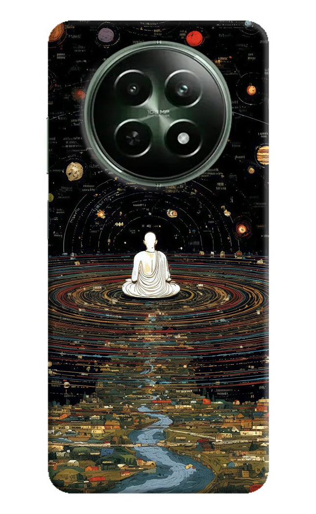 Space Monk Realme 12 5G Hard Case Back Cover by Casekaro