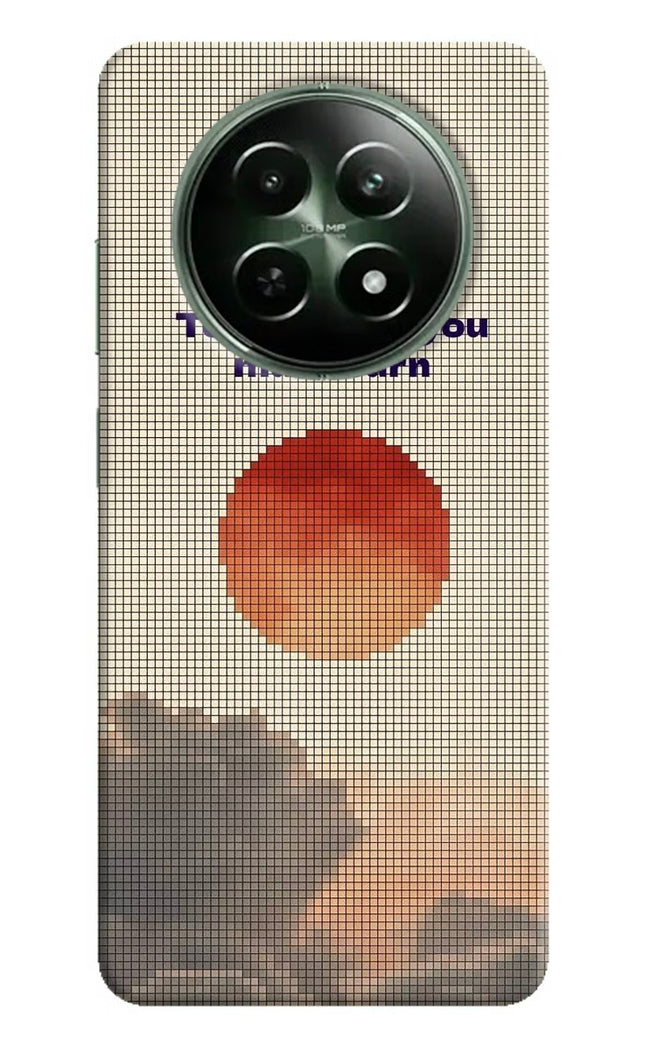 Pixel Sun Realme 12 5G Hard Case Back Cover by Casekaro