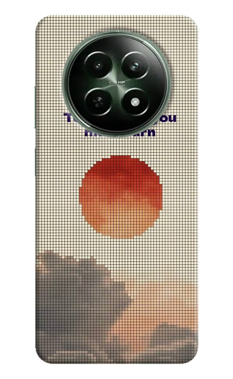 Pixel Sun Realme 12 5G Back Cover, Hard case