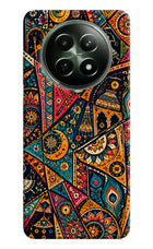 Folk Print Realme 12 5G Hard Case Back Cover by Casekaro