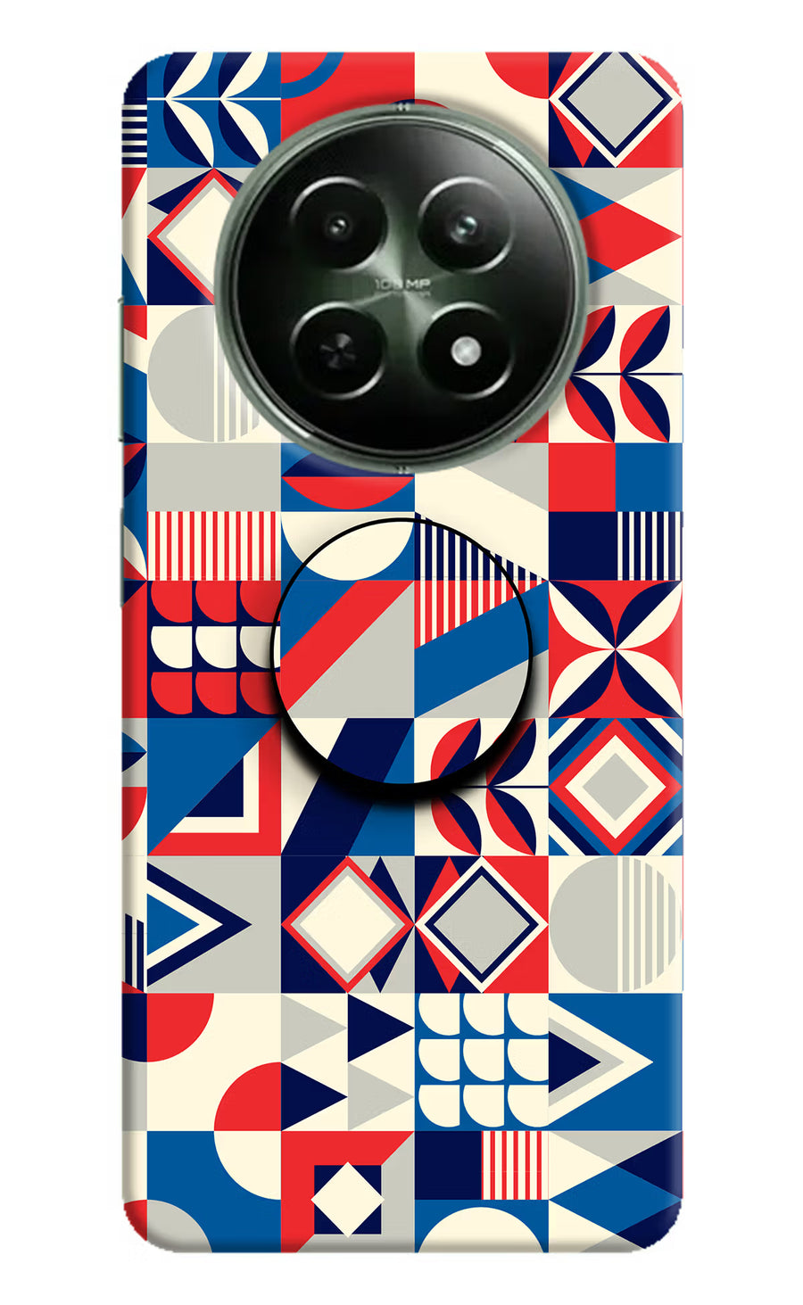 Colorful Pattern Realme 12 5G Pop Case, Hard case