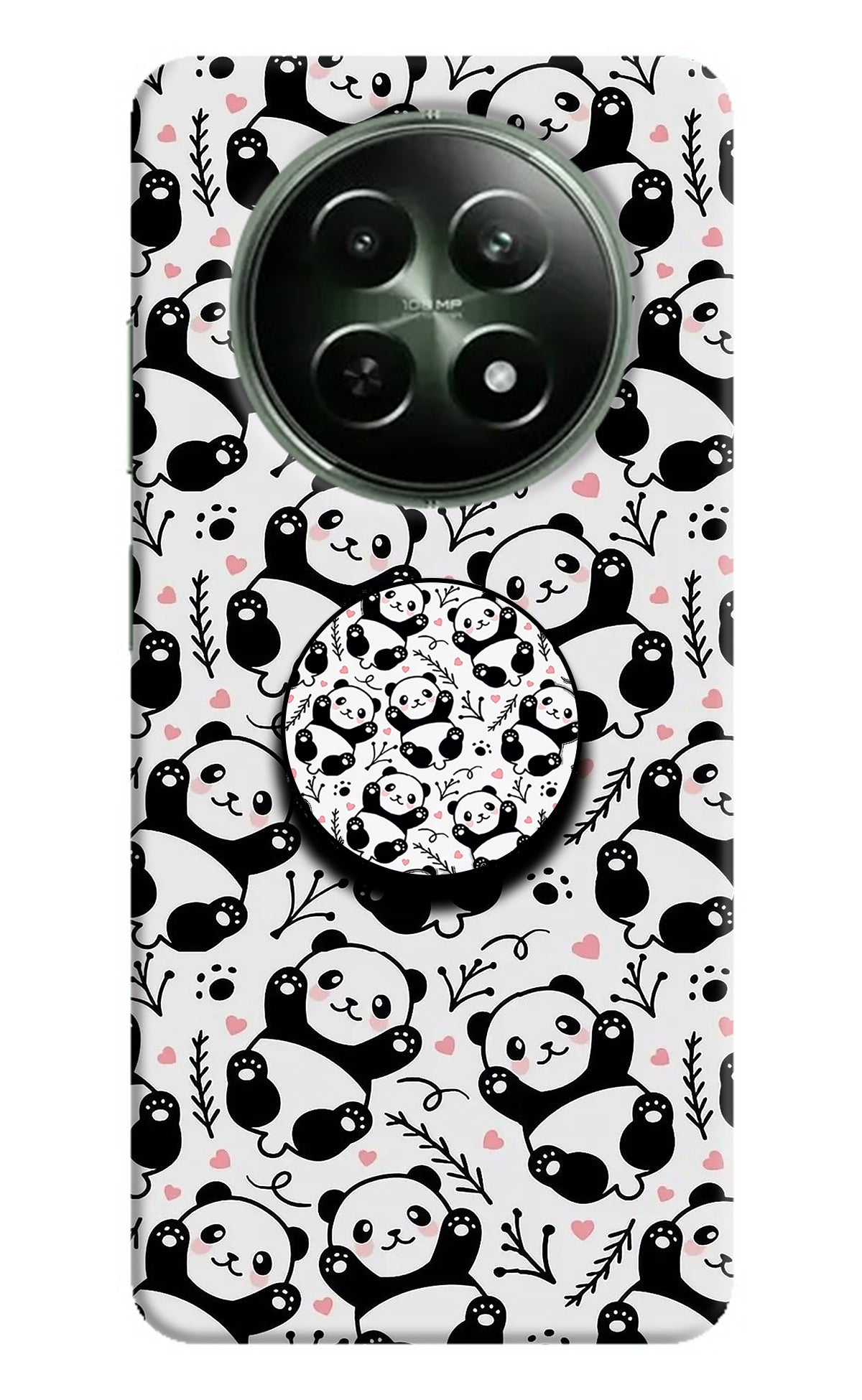 Cute Panda Realme 12 5G Pop Case