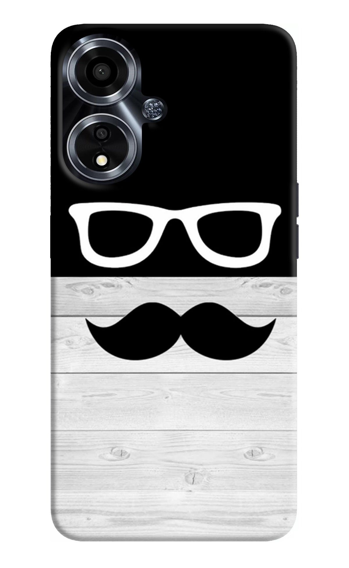 Mustache Oppo A59 5G Back Cover