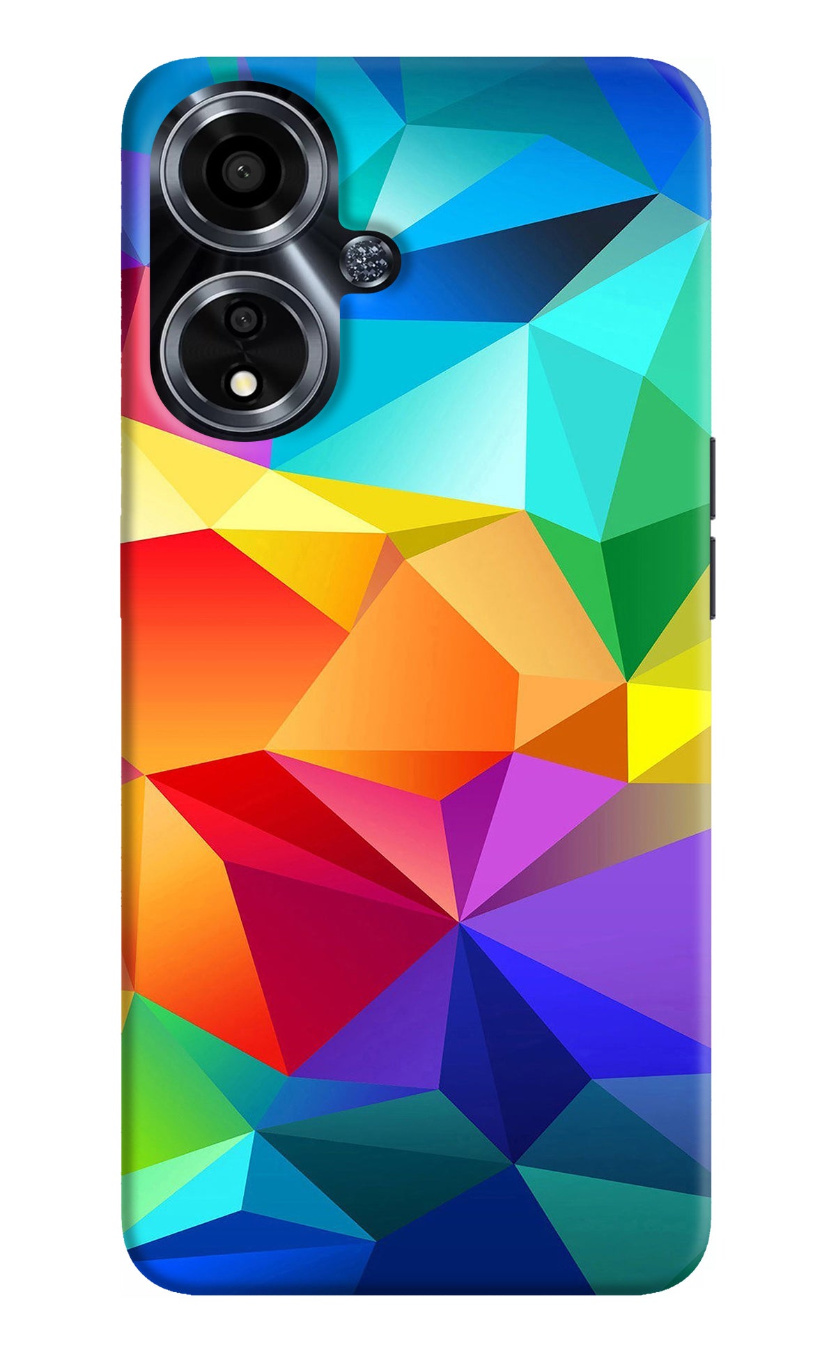 Abstract Pattern Oppo A59 5G Back Cover