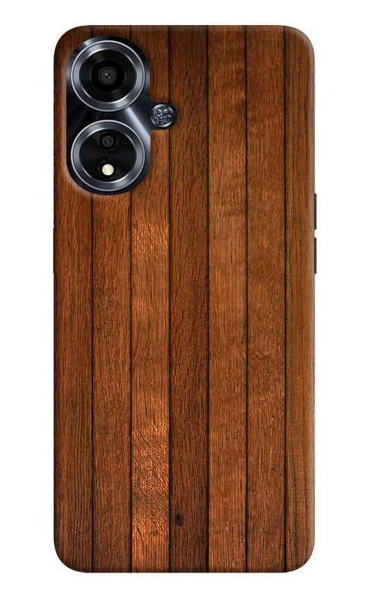 Wooden Artwork Bands Oppo A59 5G Back Cover