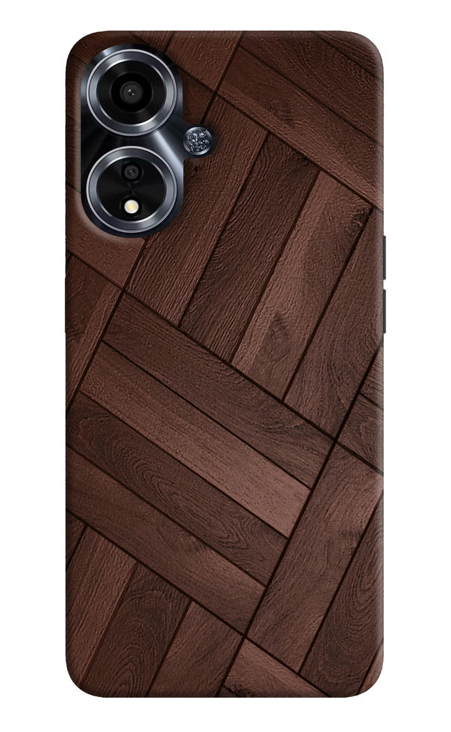 Wooden Texture Design Oppo A59 5G Hard Case Back Cover by Casekaro