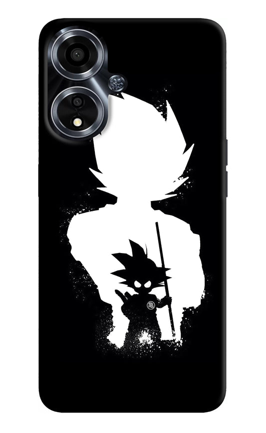 Goku Shadow Oppo A59 5G Back Cover