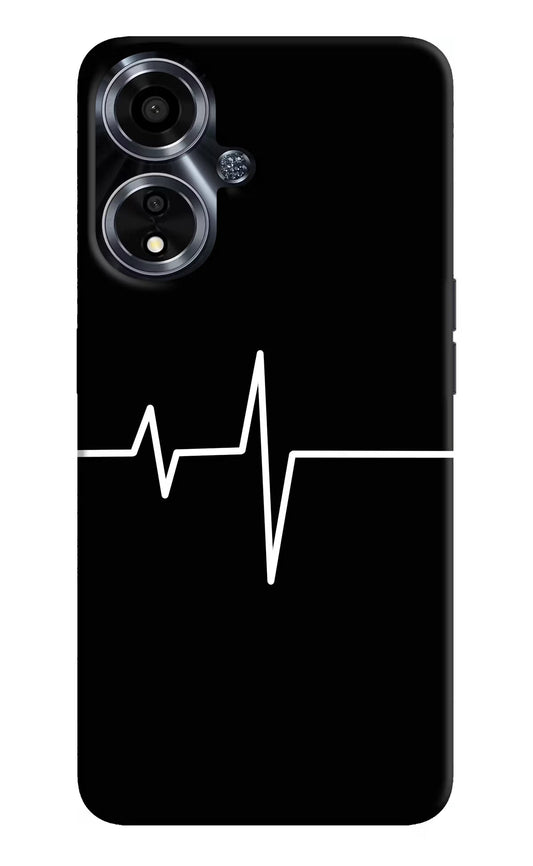 Heart Beats Oppo A59 5G Hard Case Back Cover by Casekaro