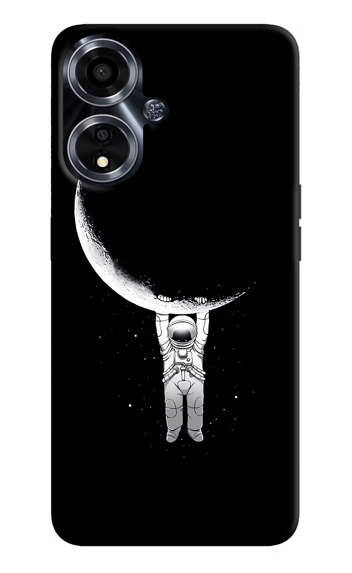 Moon Space Oppo A59 5G Hard Case Back Cover by Casekaro
