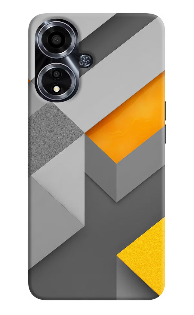 Abstract Oppo A59 5G Hard Case Back Cover by Casekaro