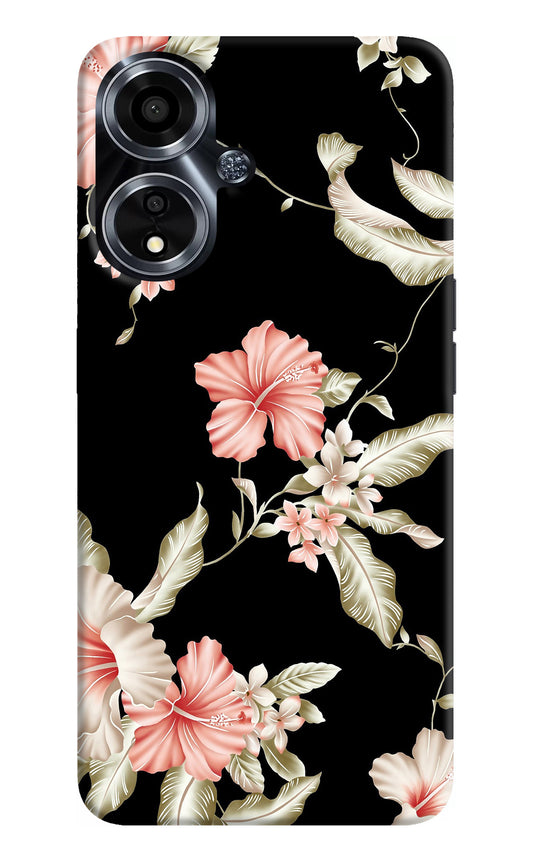 Flowers Oppo A59 5G Back Cover