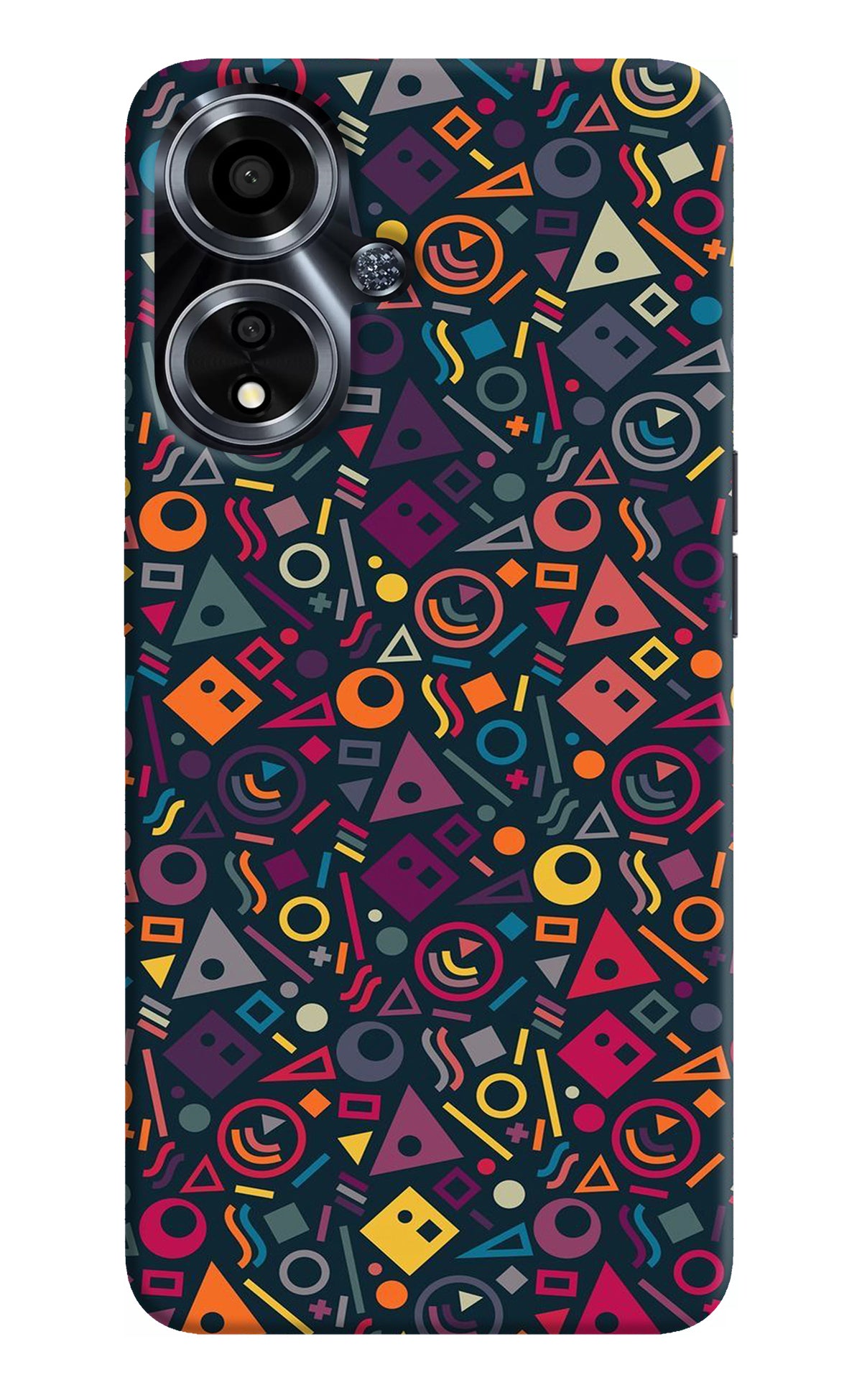 Geometric Abstract Oppo A59 5G Back Cover