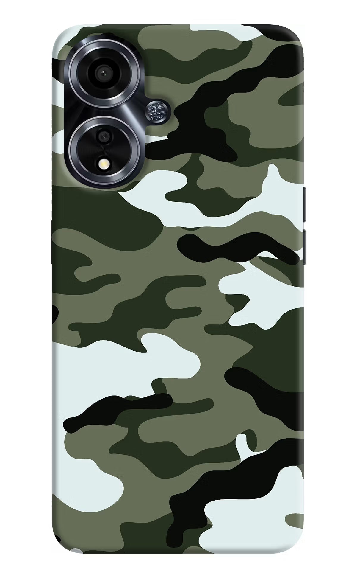 Camouflage Oppo A59 5G Hard Case Back Cover by Casekaro
