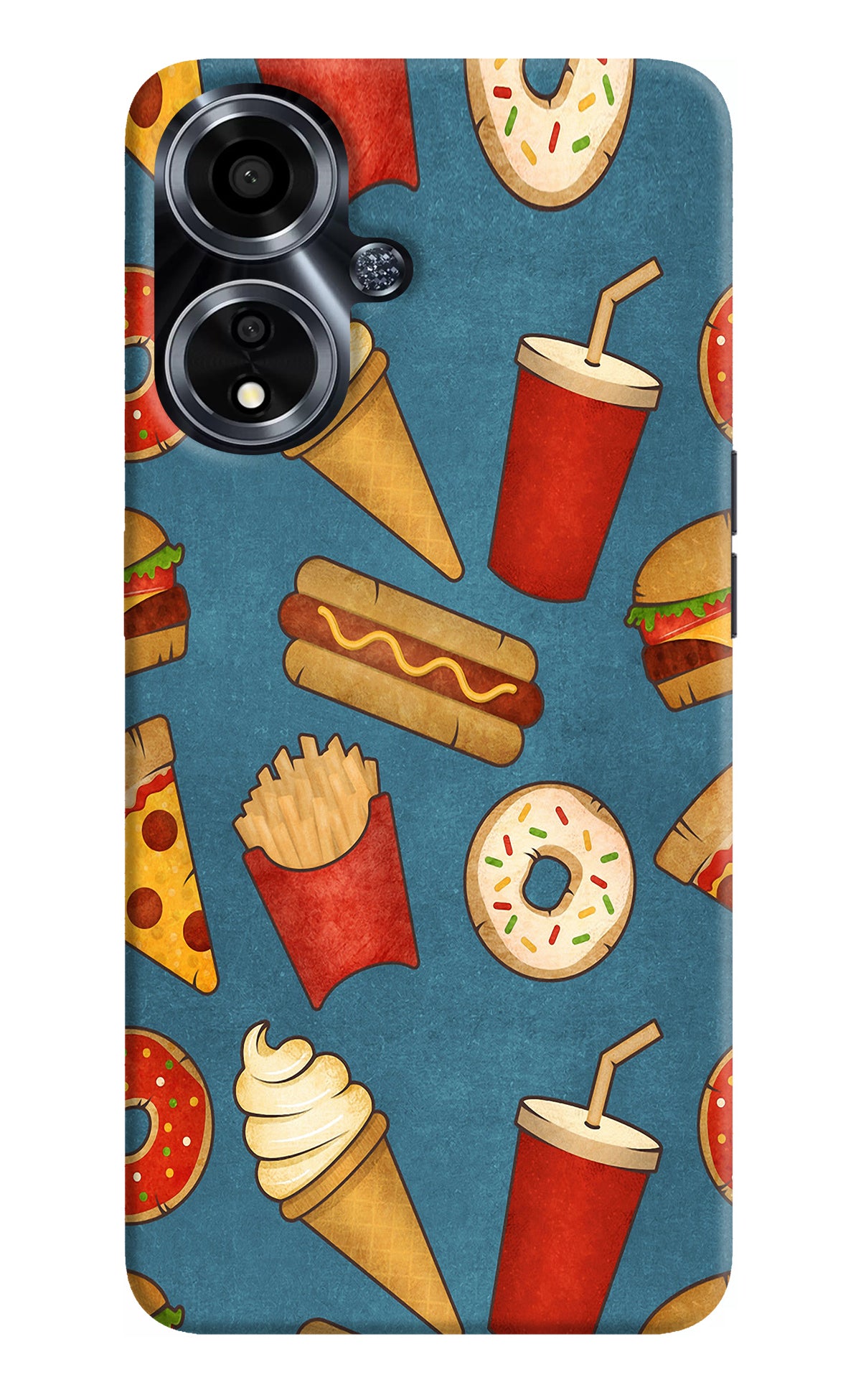 Foodie Oppo A59 5G Back Cover