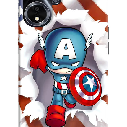 Captain America Oppo A59 5G Hard Case Back Cover by Casekaro