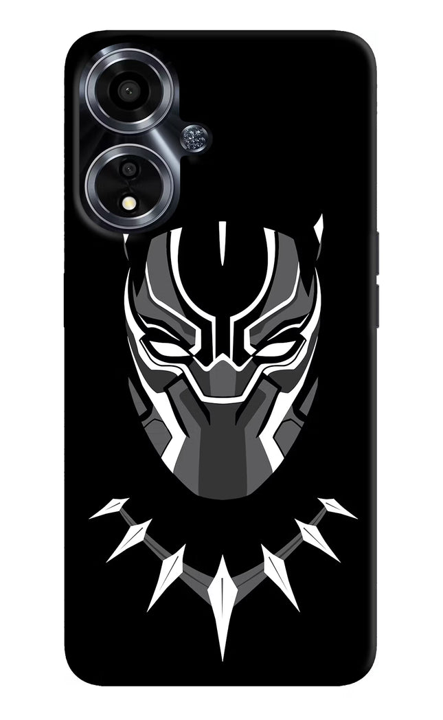 Black Panther Oppo A59 5G Hard Case Back Cover by Casekaro