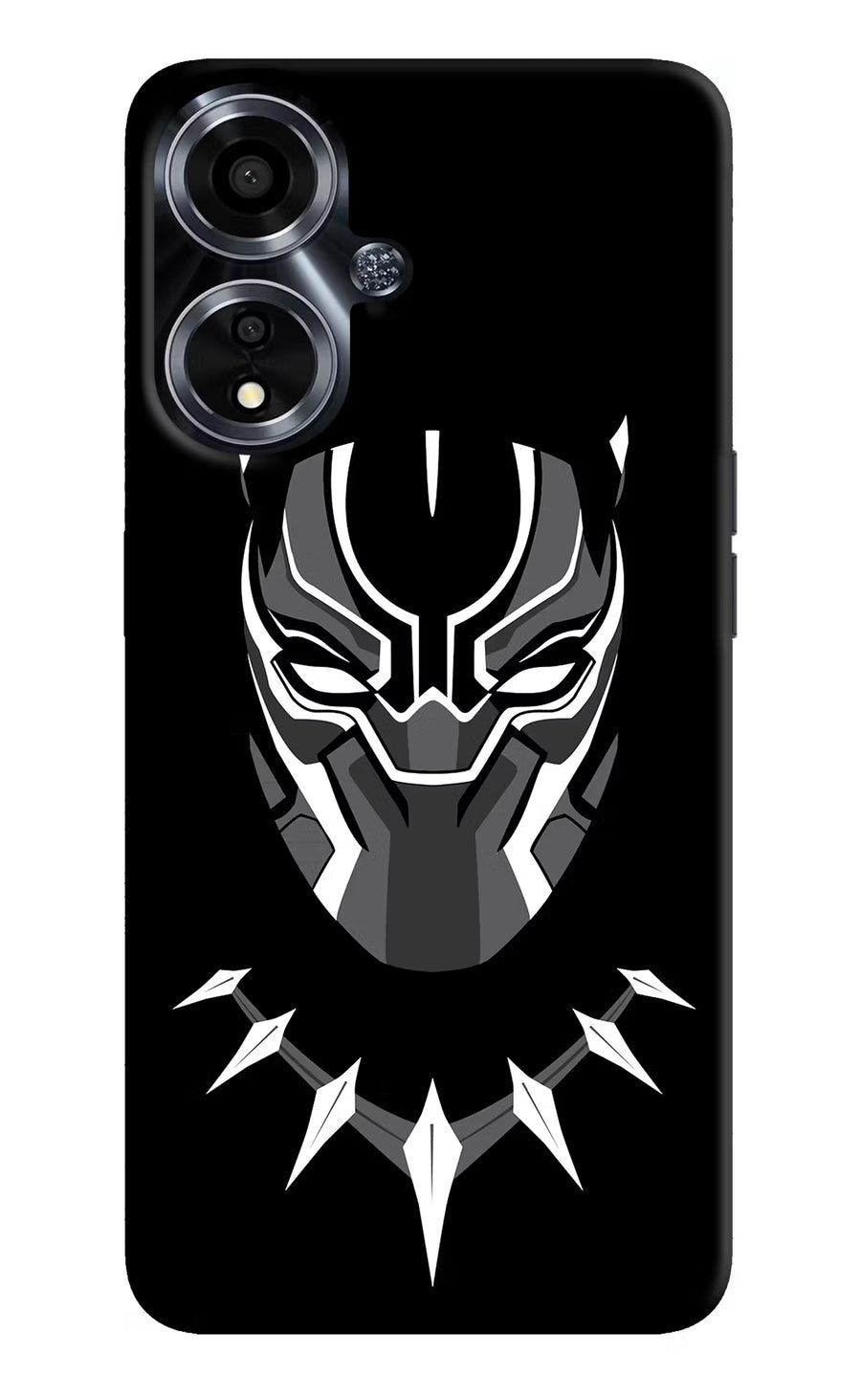 Black Panther Oppo A59 5G Back Cover, Hard case