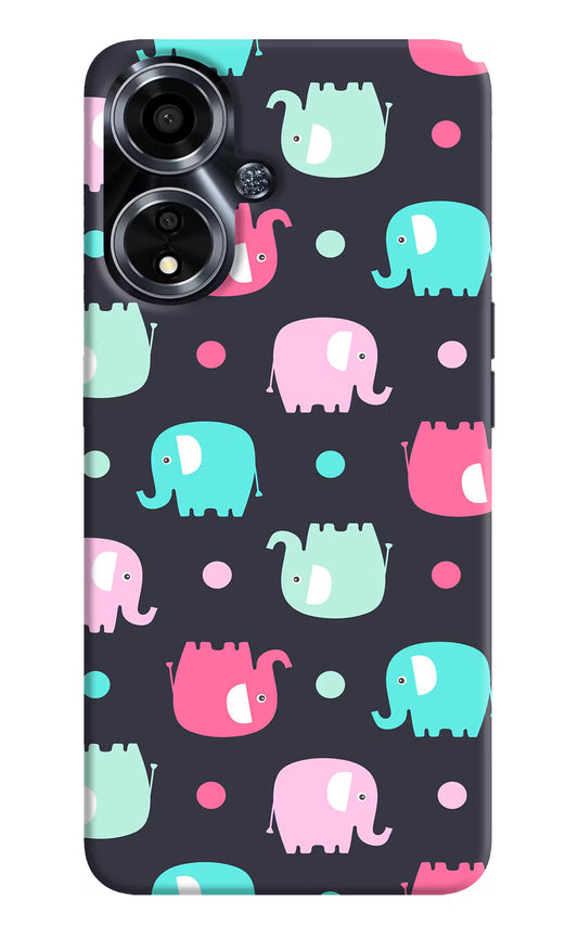 Elephants Oppo A59 5G Hard Case Back Cover by Casekaro