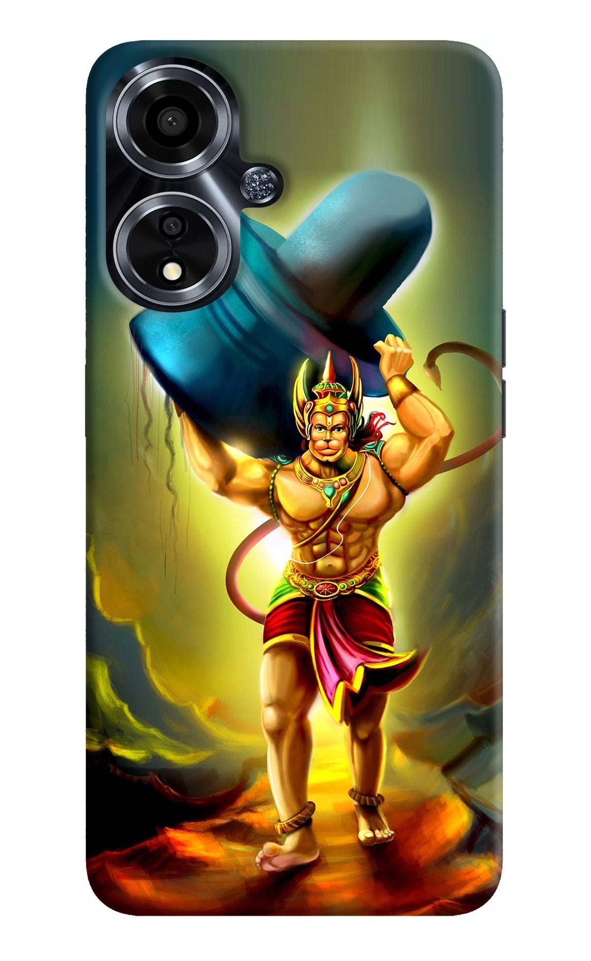 Lord Hanuman Oppo A59 5G Back Cover