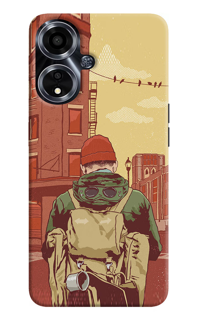 Adventurous Oppo A59 5G Hard Case Back Cover by Casekaro