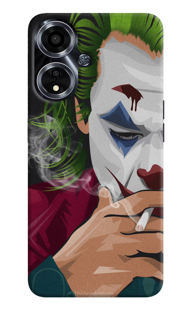 Joker Smoking Oppo A59 5G Hard Case Back Cover by Casekaro