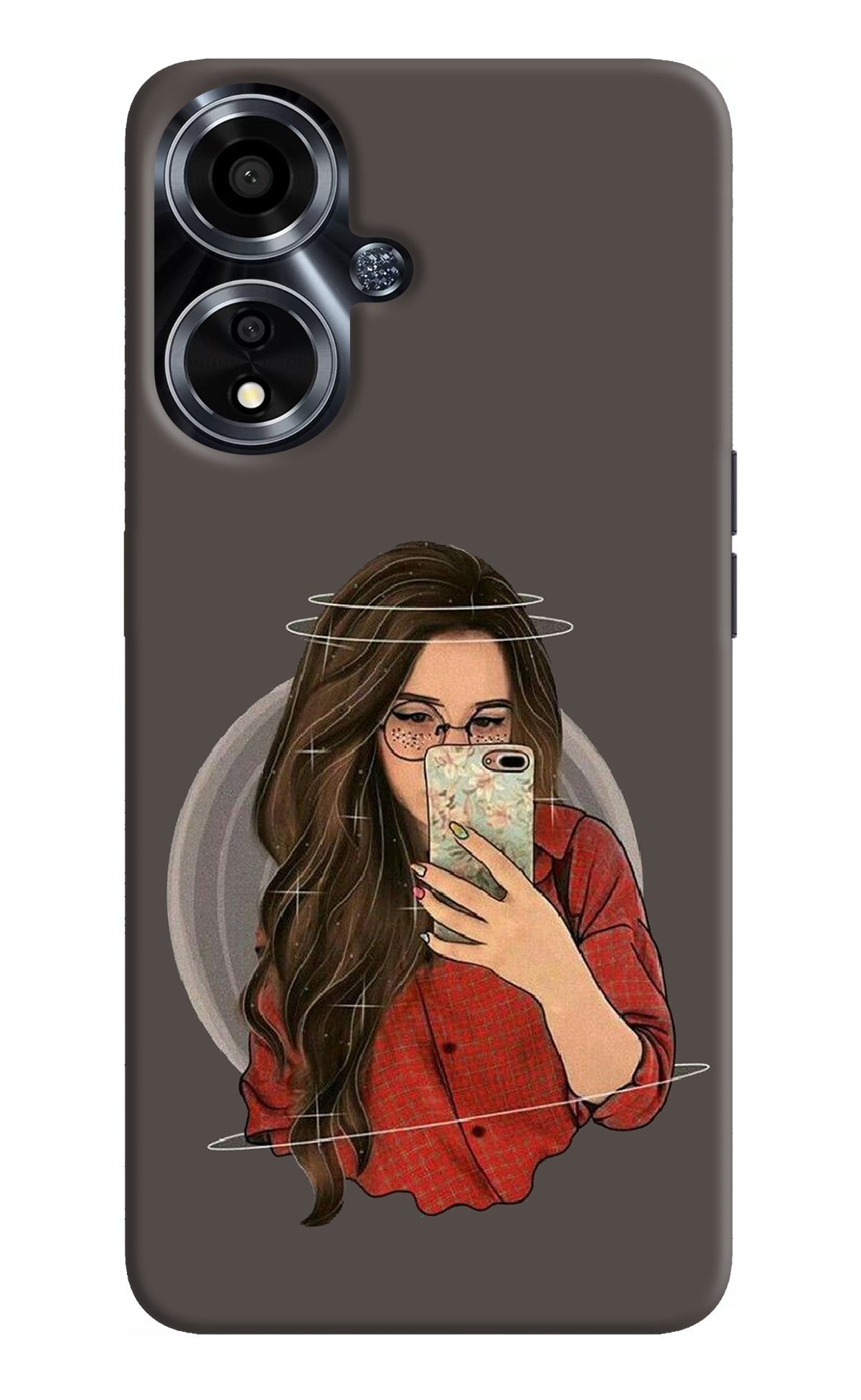 Selfie Queen Oppo A59 5G Back Cover