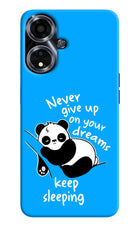 Keep Sleeping Oppo A59 5G Hard Case Back Cover by Casekaro