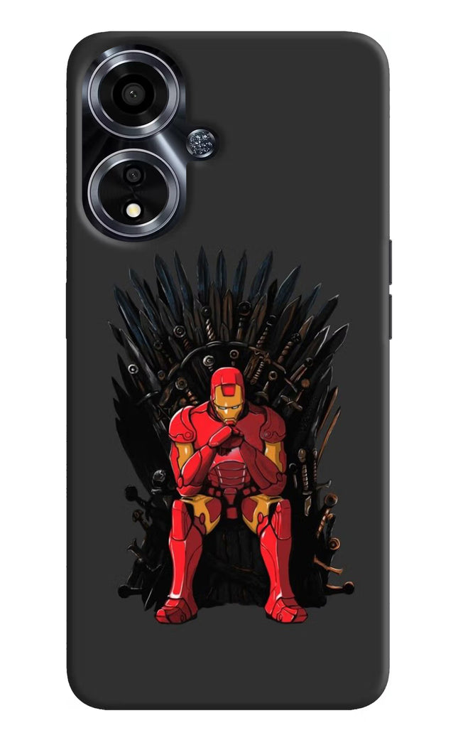 Ironman Throne Oppo A59 5G Hard Case Back Cover by Casekaro