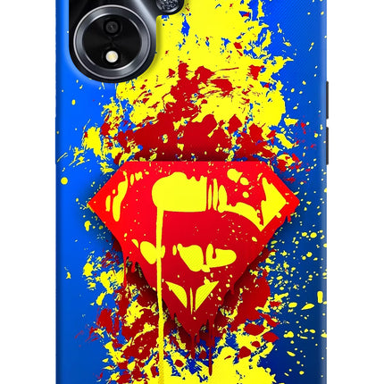 Superman logo Oppo A59 5G Hard Case Back Cover by Casekaro