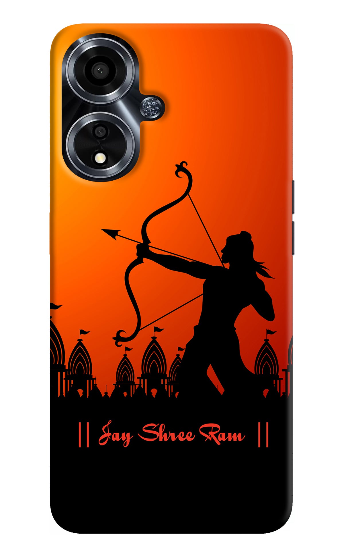 Lord Ram - 4 Oppo A59 5G Back Cover