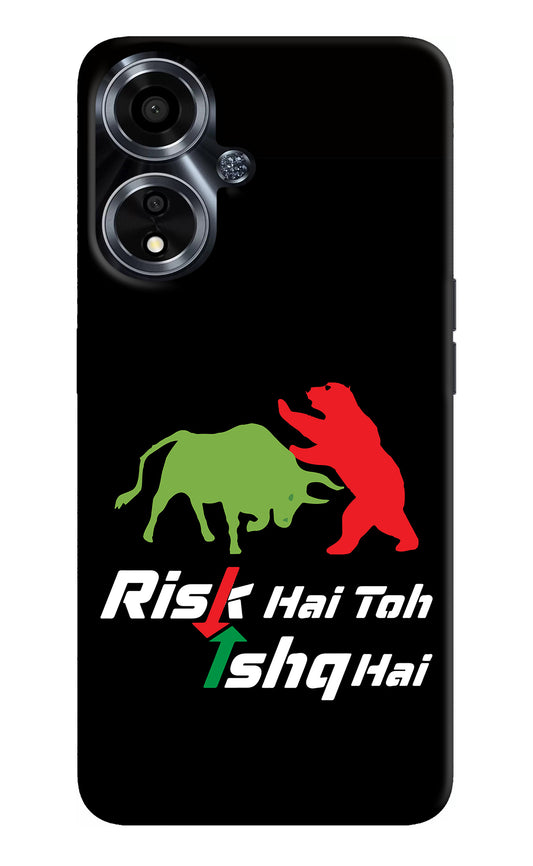 Risk Hai Toh Ishq Hai Oppo A59 5G Back Cover