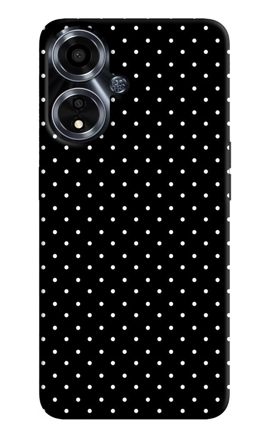 White Dots Oppo A59 5G Back Cover