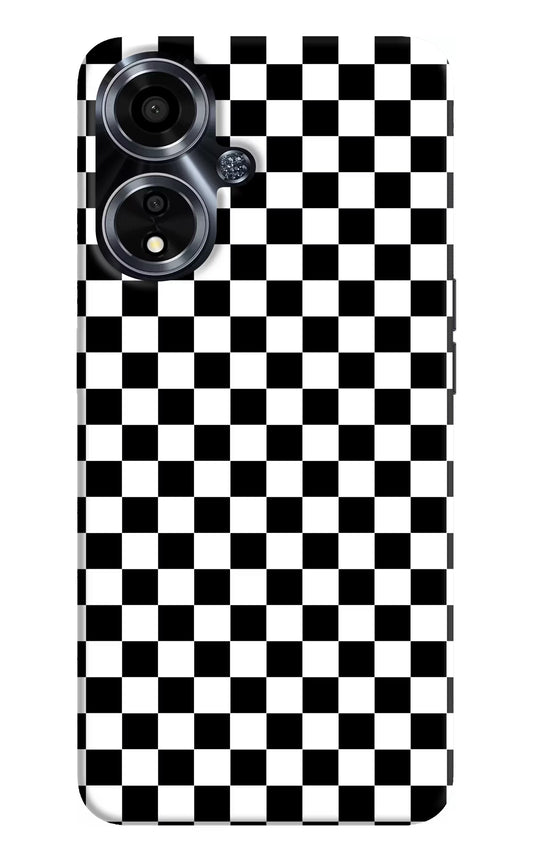 Chess Board Oppo A59 5G Hard Case Back Cover by Casekaro