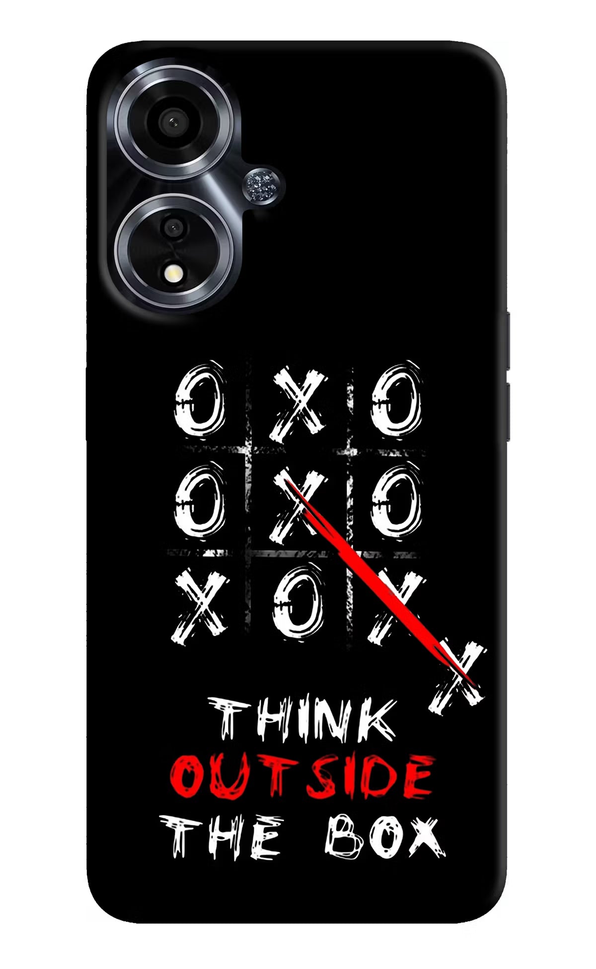 Think out of the BOX Oppo A59 5G Hard Case Back Cover by Casekaro