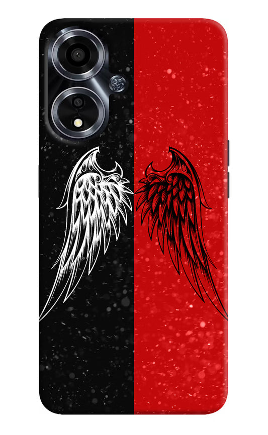 Wings Oppo A59 5G Hard Case Back Cover by Casekaro