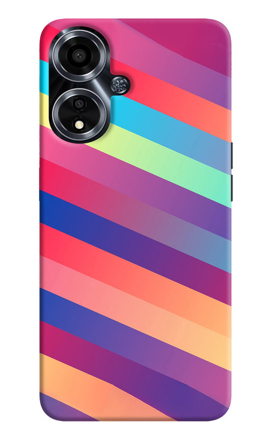 Stripes color Oppo A59 5G Back Cover